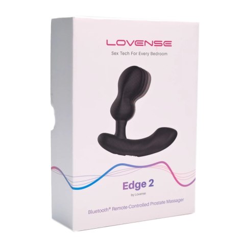 Lovense Edge 2 - Model sterowany aplikacją, regulowane ramię, czarny
