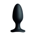 Lovense Hush 2 L 57 mm - zdalna wibrująca zatyczka, Bluetooth, czarna