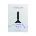 Lovense Hush 2 XS 25 mm - inteligentny korek z systemem Bluetooth