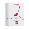 Lovense Vulse Czerwony - Jajko Wibrujące z Pulsacją, Aplikacja, IPX7