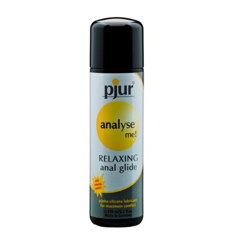 Pjur Analyse Me Relaxing Silicone 250 ml - silikonowy środek intymny z jojobą