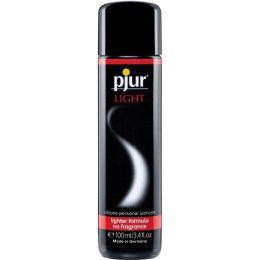 Pjur Light Silicone 100 ml - Delikatny lubrykant silikonowy bezzapachowy