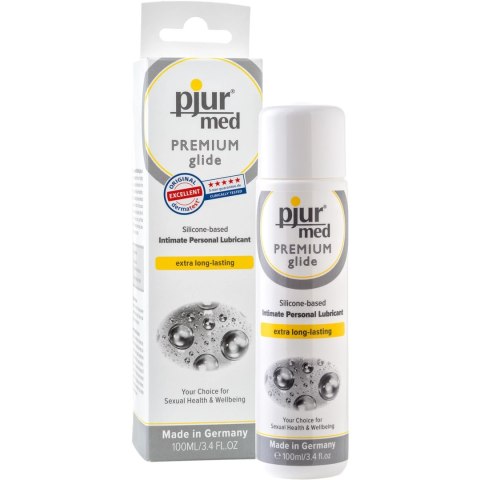 Pjur MED Premium Glide silikonowy żel intymny 100 ml do skory wrażliwej