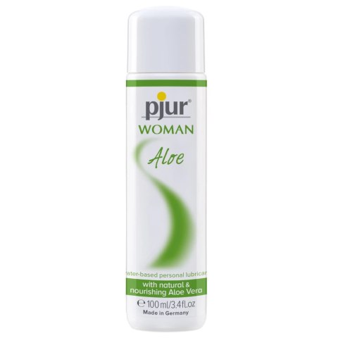 Pjur Woman Aloe Waterbased 100ml - Żel nawilżający z aloesem, wegański