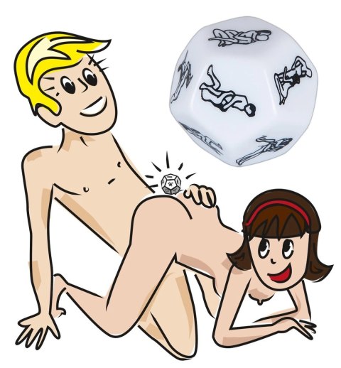 You2Toys Dice Game 12-ścienna kostka z pozycjami komiksowymi 3x3x3 cm