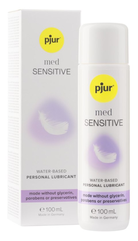 Delikatny Lubrykant Wodny Pjur Med Sensitive Glide 100 Ml Pjur