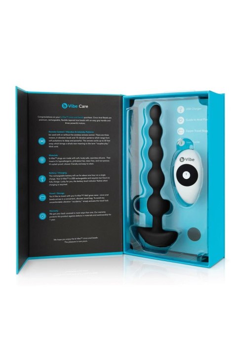 Koraliki analne Cinco Anal Beads Black b-Vibe