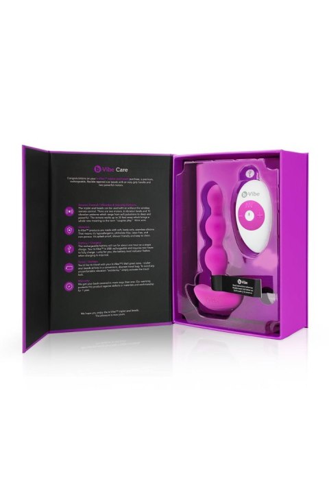 Koraliki analne Triplet Anal Beads Fuchsia b-Vibe