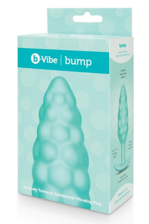 Korek analny Bump Texture Plug Mint b-Vibe