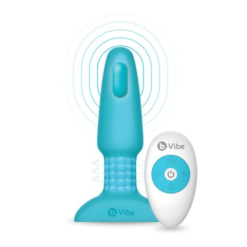 Korek analny Rimming Plug 2 Teal b-Vibe