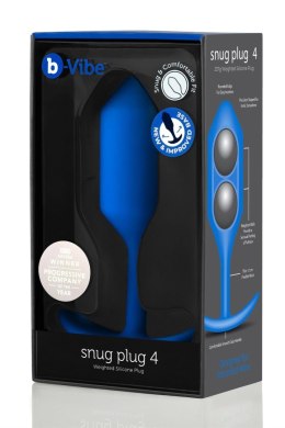 Korek analny Snug Plug 4 Navy b-Vibe