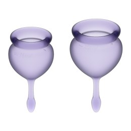 Kubeczki Menstruacyjne Feel Good Menstrual Cup Set Satisfyer