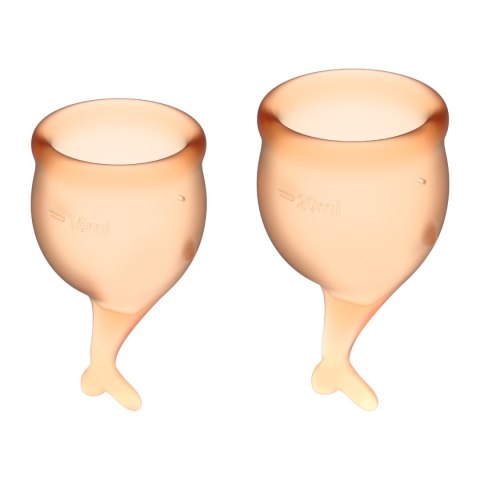 Kubeczki Menstruacyjne Feel Secure Menstrual Cup Set Satisfyer