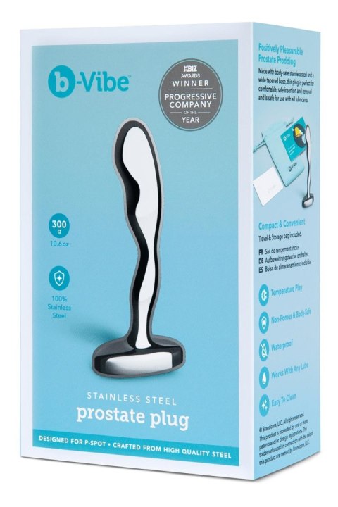Masażer prostaty Stainless Steel Prostate Plug b-Vibe