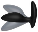 We-Vibe Ditto+ Satin Black zdalnie sterowany korek silikonowy Bluetooth
