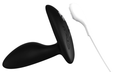 We-Vibe Ditto+ Satin Black zdalnie sterowany korek silikonowy Bluetooth