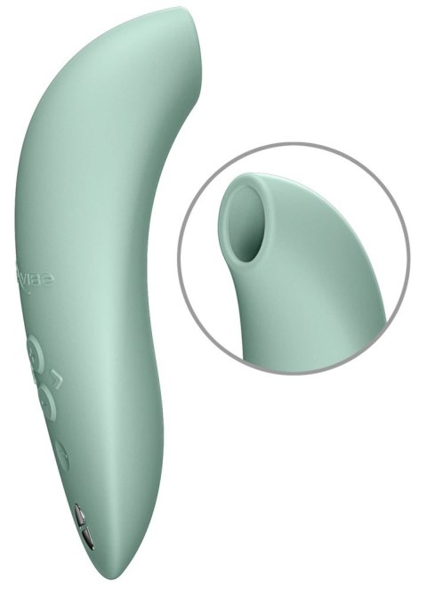 We-Vibe Melt 2 Sage - Intymny stymulator powietrzny, zielony, 13,8 cm
