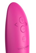 We-Vibe Rave 2 Fuchsia - Wibrator punktu G z aplikacją, ładowalny