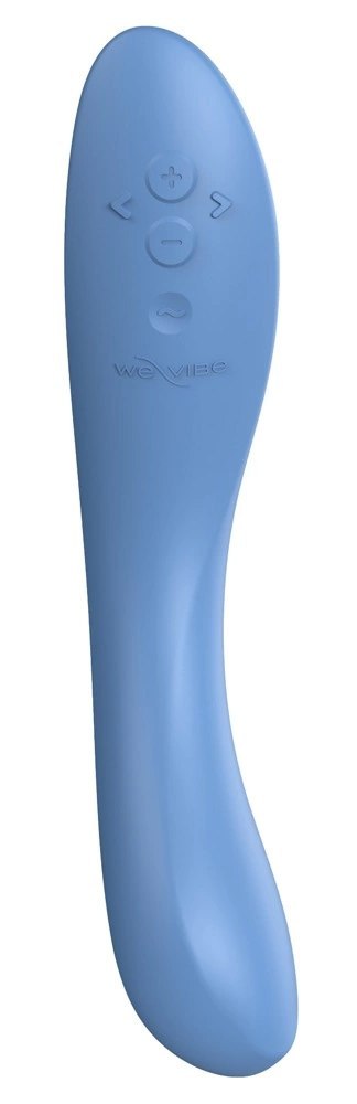 We-Vibe Rave 2 Muted Blue - Wibrujący model punktu-G z aplikacją, 20,2 cm
