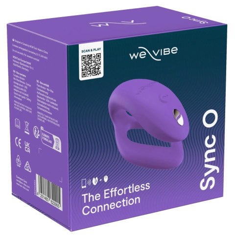 We-Vibe Sync O Bright Purple - urządzenie intymne dla par, sterowane zdalnie