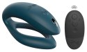 We-Vibe Sync O Petrol Green - model dla par, sterowanie zdalne, silikon