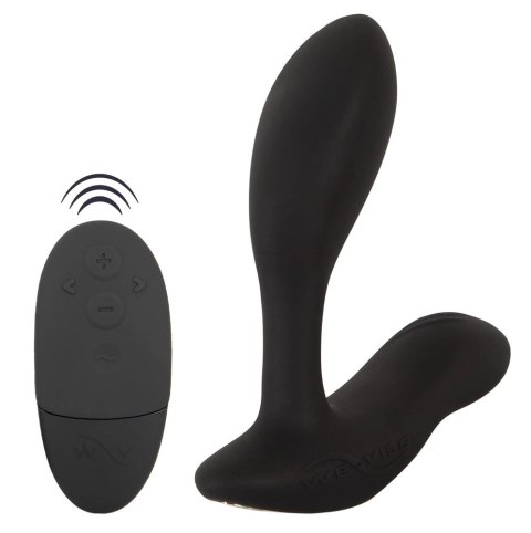 We-Vibe Vector+ Charcoal Black - Masażer prostaty z aplikacją i pilotem