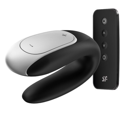 Wibrator Dla Par Double Fun Black Satisfyer