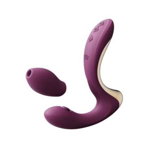 Wibrator Do Punktu G Ze Stymulatorem Talis Velvet Purple Zalo