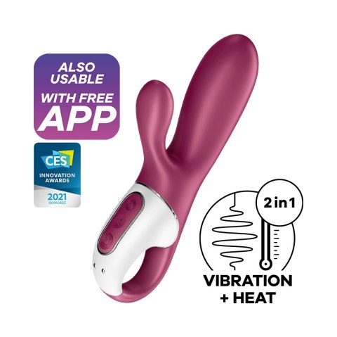 Wibrator Króliczek Hot Bunny Connect App Satisfyer