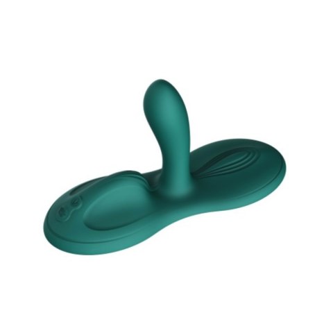 Wibrator Wielofunkcyjny Flora Turquoise Green Zalo