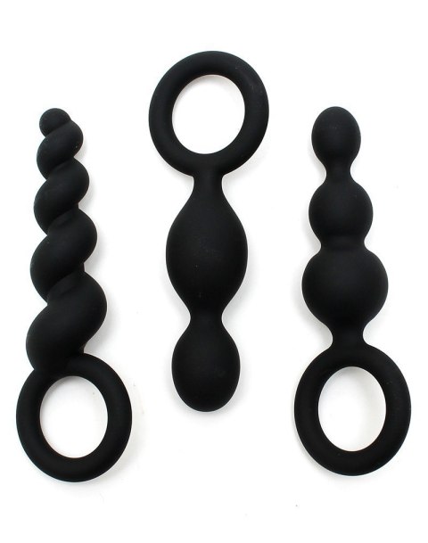 Zestaw Korków Analnych Booty Call Black Satisfyer