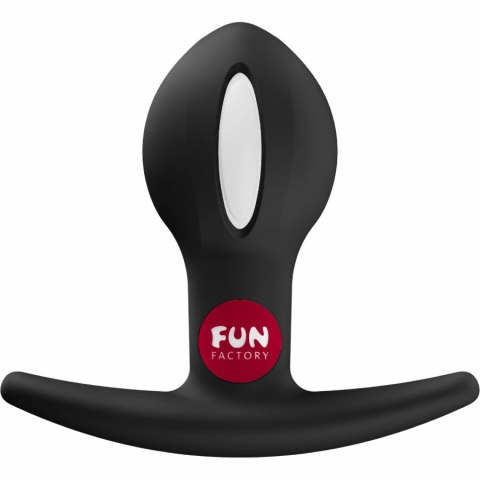 Fun Factory B-Ball Uno Czarny - Korek z Ruchomą Kulą, 7,2 cm