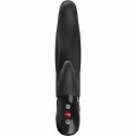 Fun Factory Lady Bi Black - wibrujący model dwusilnikowy, silikon, 21,7 cm
