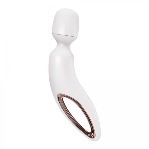 Wibrator różdżka Wand-erland White/Rosegold Satisfyer