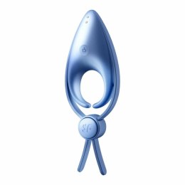 Wibrujący pierścień erekcyjny Sniper Blue Satisfyer