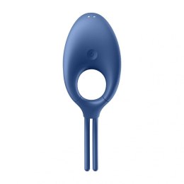 Wibrujący pierścień erekcyjny Swordsman Blue Satisfyer