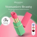 Womanizer Beauty Green and Pin - kompaktowy model z technologią Air, wodoodporny