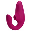 Womanizer Blend Rabbit - stymulator powietrzny i wibracyjny, żywy roż
