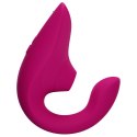 Womanizer Blend Rabbit - stymulator powietrzny i wibracyjny, żywy roż