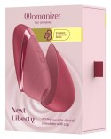 Womanizer Next Liberty Bordeau - kompaktowy model z technologią Pleasure Air