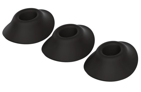 Womanizer Next Zapasowe Nasadki Czarna S 3 sztuki Silikonowe