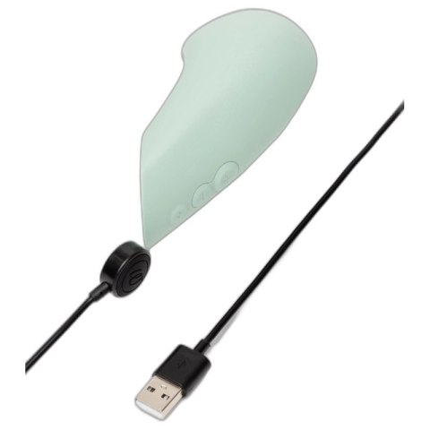 Womanizer Vibe Lay-On Sage - cichy model z technologią UltraWave, IPX7