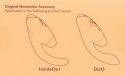 Womanizer W-Heads 3x Lilac S - Zapasowe końcowki silikonowe S
