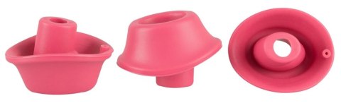 Womanizer W-Heads M zestaw 3 silikonowych nakładek Raspberry