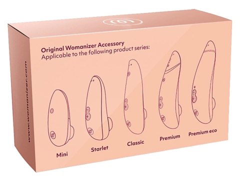 Womanizer Zestaw 3 Głowic W-Heads S Bordeaux - Premium 2/Classic 2