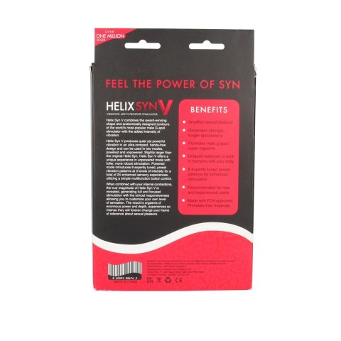 Aneros Helix Syn V - wibrujący masażer punktu P, silikonowy, USB