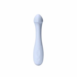 Dame Arc Ice - silikonowy model intymny, zakrzywiona końcowka, 5 trybow