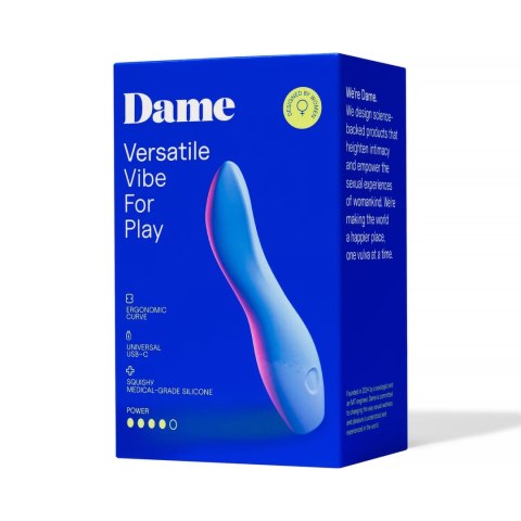 Dame Dip 2.0 - Wibrator wielofunkcyjny, ładowany USB-C, wyższy model
