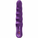 Fun Factory Stronic Surf Dark Violet - pulsator z falistą teksturą, 20 cm
