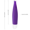 Fun Factory Volita Violet - Mini urządzenie wibrujące silikonowe 16 cm